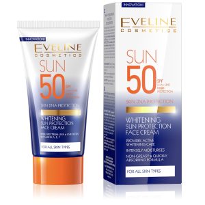 کرم ضد آفتاب اولاین SPF 50 | محافظت قوی پوست و روشن‌کننده