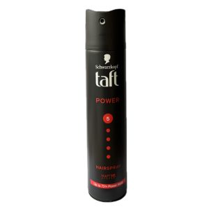 اسپری مو تافت پاور مشکی Taft Power | حجم 250 میل